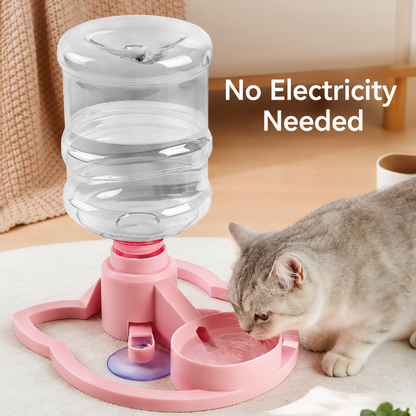 🐱 Automatic Cat Water Dispenser | Self-Refilling No-Power Pet Water Bowl for Fresh Hydration
