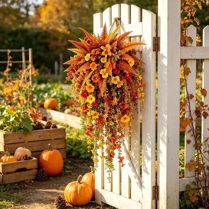 🍂 50% OFF Autumn Harvest Door Swag 🌼 Bring Warm Fall Color Home