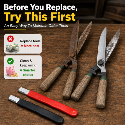 Rust Restoration Kit – Heavy Duty Rust Remover Tool