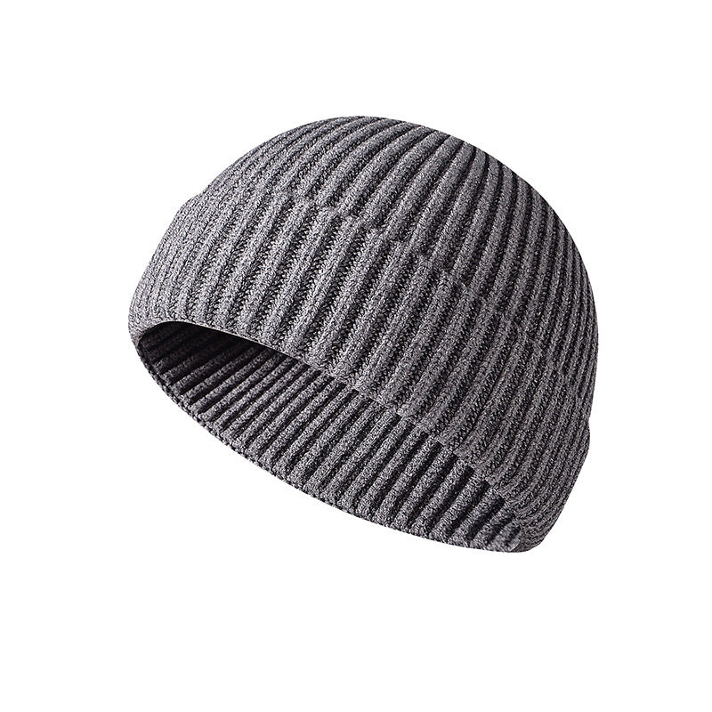 🧶 Minimalist Ribbed Knit Short Fisherman Beanie for Everyday Streetwear ☕