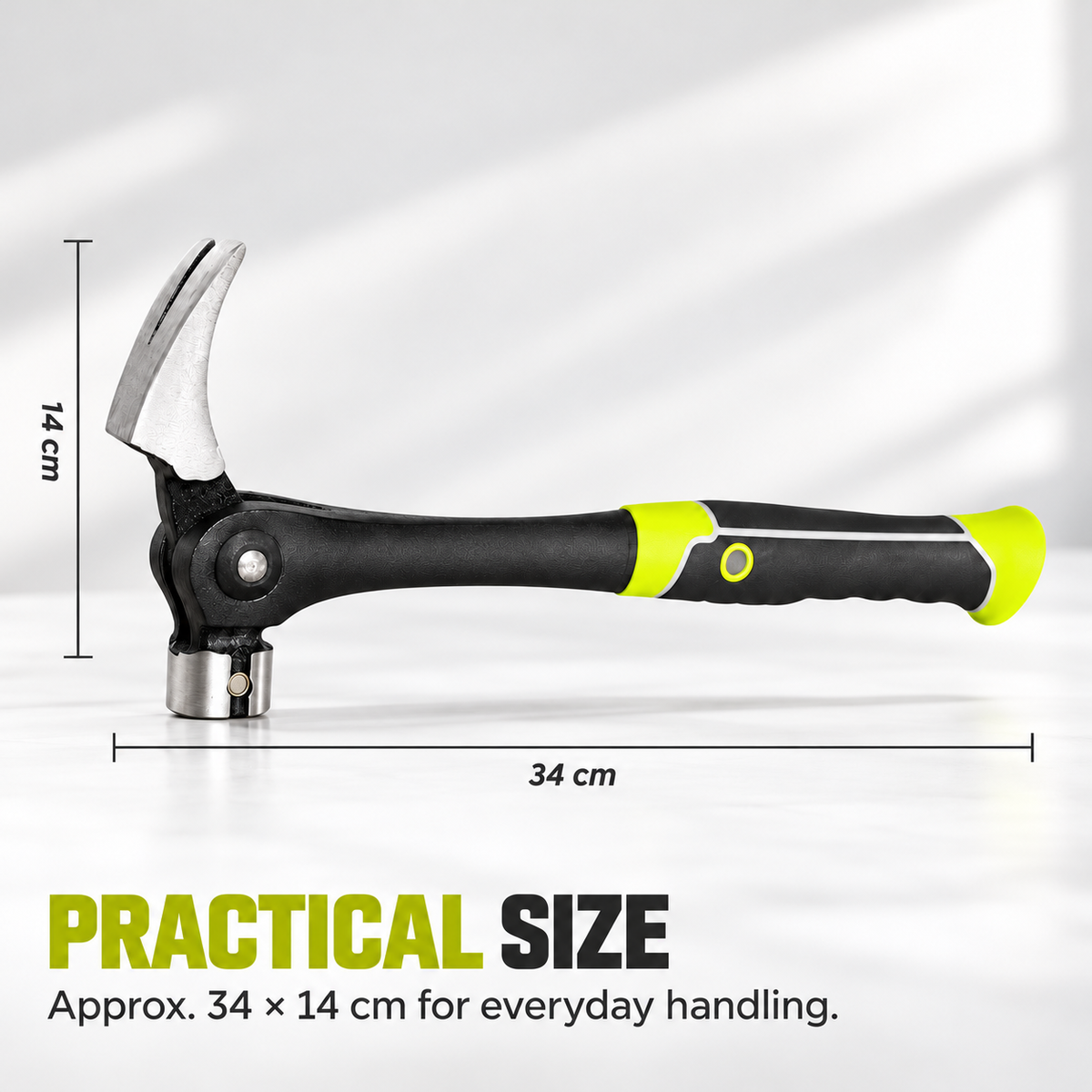 🔥 50% OFF – Multi-Function Hammer with Magnetic Nail Assist & Adjustable Claw 🔨