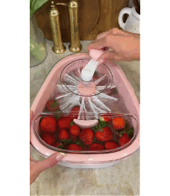 🍎 FreshSpin™ 360° Fruit & Vegetable Washer | Deep Clean Produce In Seconds ✨
