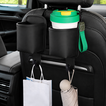 🥳NEW HOT SALE🥳💞55K+ SOLD!🚗🧺 58% OFF! Leather Car Door Cup Holder – Wide‑mouth opening, easy reach for drinks & phone. Clip‑on secure fit. PU leather, tough & stylish. 🛡️✨