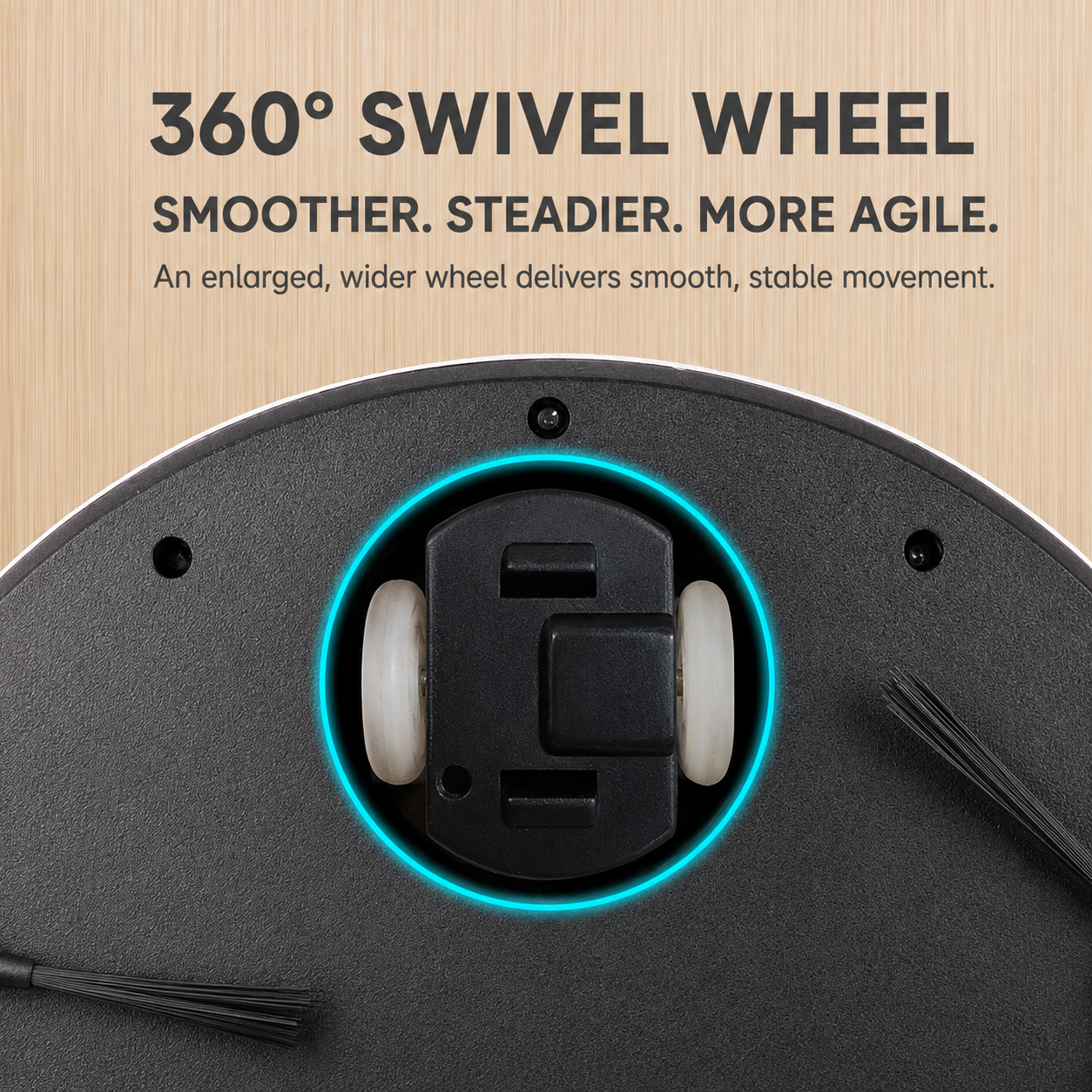 🤖 Smart 4-in-1 Robot Vacuum & Mop with USB Charging