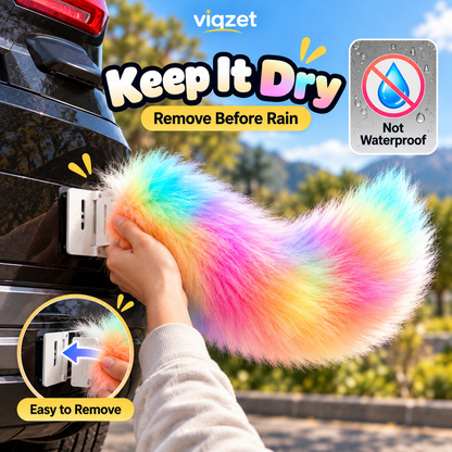 🐾 Remote-Controlled LED Wagging Tail Light-Up Vehicle Decoration 🚗