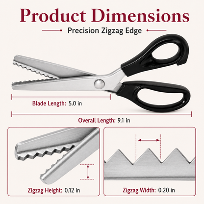 🔥 49% OFF ✂️ Pinking Shears – Cleaner Edges in Every Cut