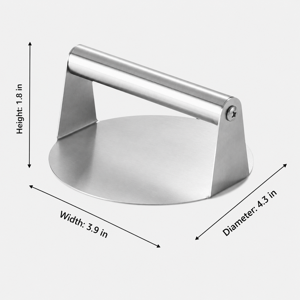 🔥 50% OFF Stainless Steel Dough Press for Dumplings, Pastry & Burger Patties