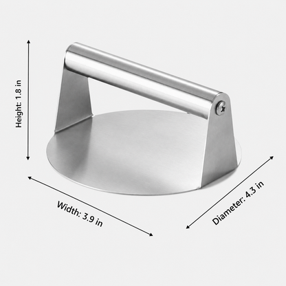 🔥 50% OFF Stainless Steel Dough Press for Dumplings, Pastry & Burger Patties