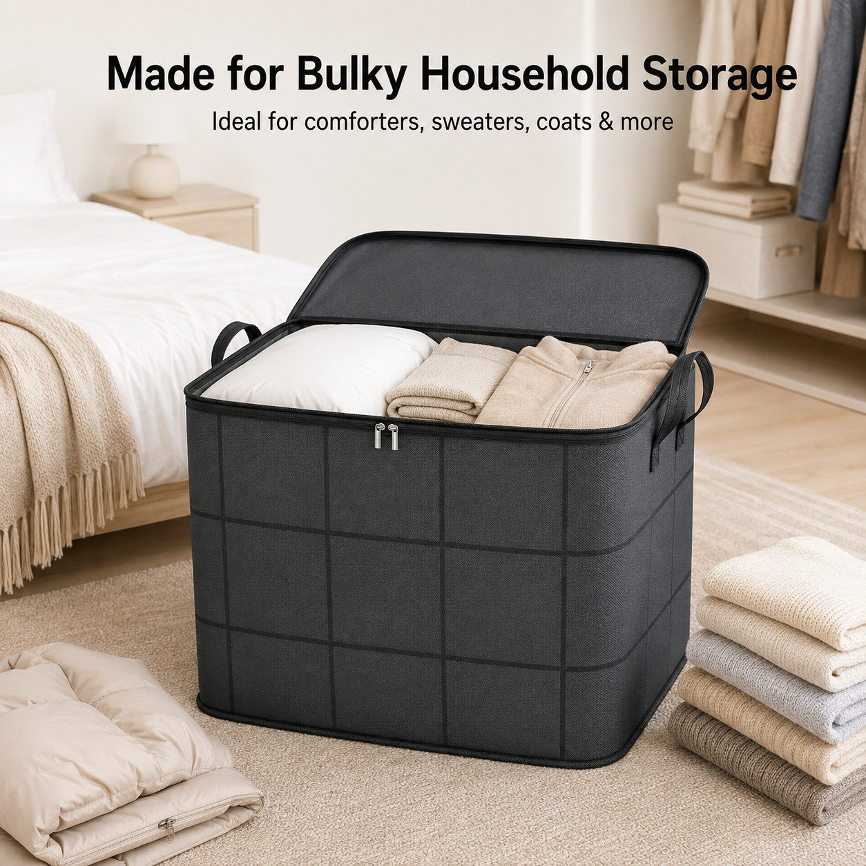 🔥49% OFF 210L XXL Storage Bag – Store More, Clutter Less