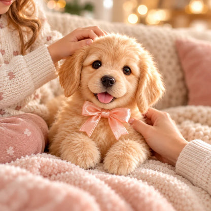 🐶 49% OFF – Golden Buddy™ Realistic Robot Golden Retriever Puppy🐾
