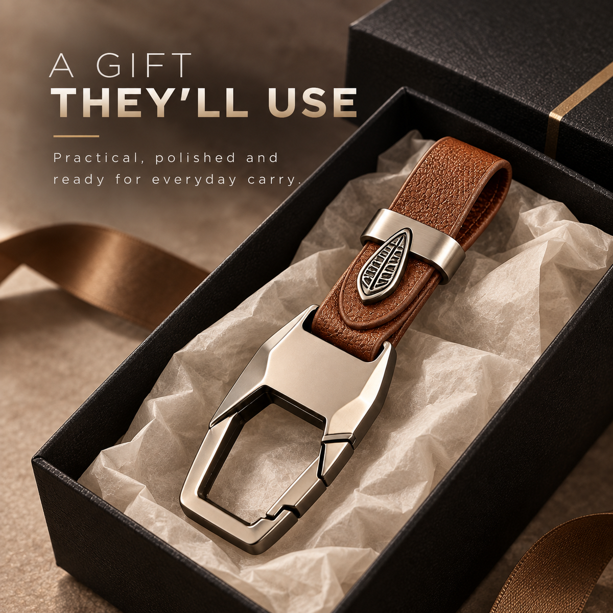 ⌚ 3PCS Men’s EDC Key Clip – Clean, Compact & Made for Everyday Carry 🔑