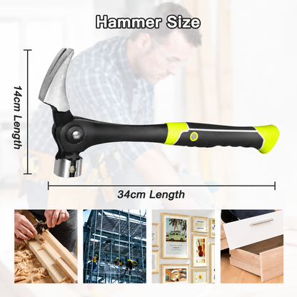 🔨 50% OFF Multi-Function Magnetic Claw Hammer — Hold Nails, Drive Fasteners & Pry with One Tool