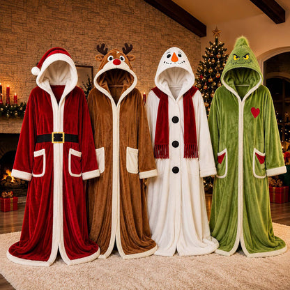 🔥 Limited Holiday Sale — One-Size USB Heated Blanket Hoodie For Cozy Family Nights