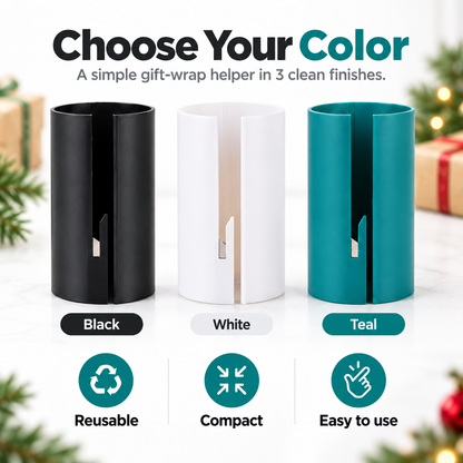 🎄 FINAL HOLIDAY SALE — 50% OFF 3PCS Smart Wrapping Paper Cutter for Faster, Straighter Gift Wrap 🎁