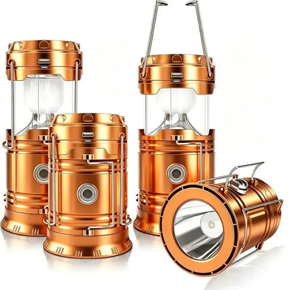 🔥 50% OFF Solar Rechargeable Camping Lantern 🔦 Lantern, Flashlight & Emergency Power