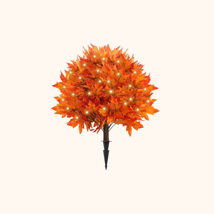 🍂Light-Up Autumn Maple Tree – LED Fall Tree Ornament（2pcs）