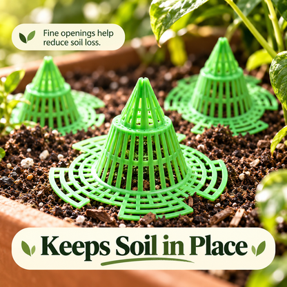 🌱 Raised 3D Plant Pot Drainage Mesh Pads – Non-Clogging Soil Retention Liners 🌿