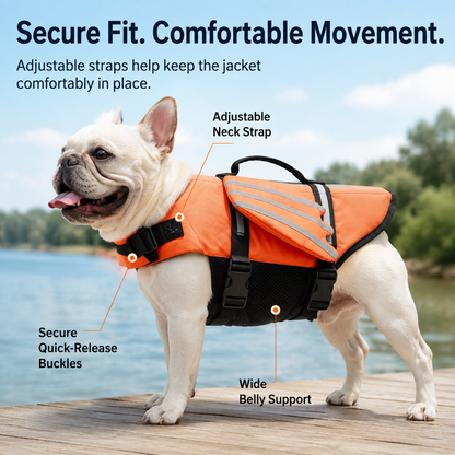 Dog Life Vest For Swimming