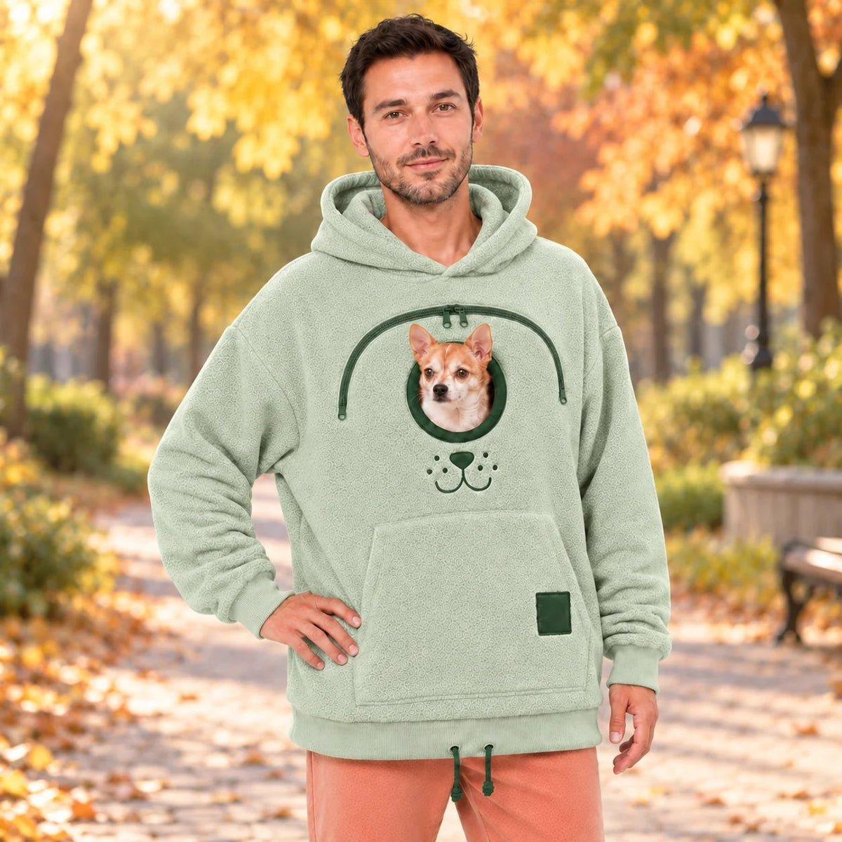 ❤️ 50% OFF Fleece Pet Cuddle Pouch – Their New Favorite Cozy Spot 🐾
