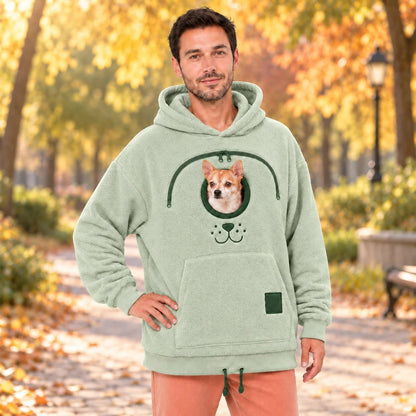 ❤️ 50% OFF Fleece Pet Cuddle Pouch – Their New Favorite Cozy Spot 🐾