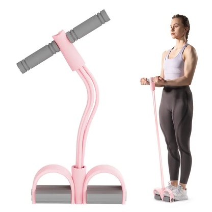 🔥 4-in-1 Pedal Resistance Band