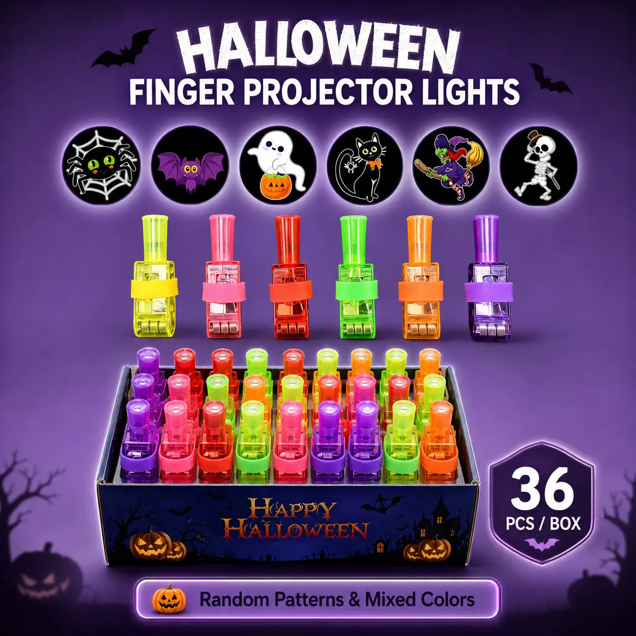 🎃 50% OFF Holiday Light-Up Character Set ✨ Cute Halloween & Christmas Decorations For Festive Fun