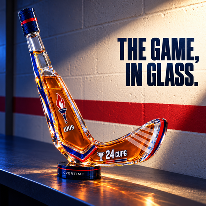 🏒Hockey Stick Whiskey Decanter — 2026–27 Limited Custom Edition