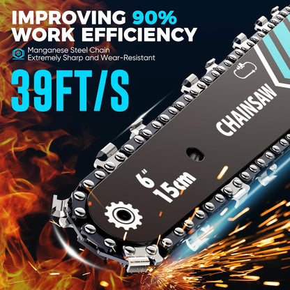 🔥 Limited-Time Deal 🌲 Cordless Mini Chainsaw – Compact & Powerful