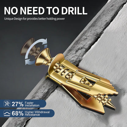 🔥 50% OFF 80-Set Self-Drilling Wall Anchor Pack 🛠️ More Projects, Better Value