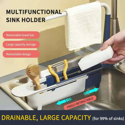 🔥 TODAY ONLY 50% OFF! All-in-One Sink Organizer 💧🧼