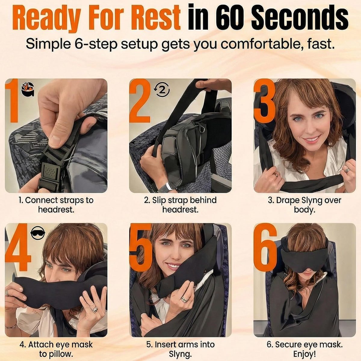 ✈️ 3-in-1 Full Support Travel Kit