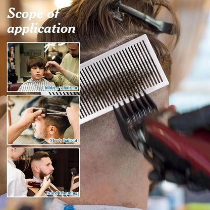 🔥 FINAL 50% OFF ✂️ 4-Piece Hair Cutting Guide Kit for Easier, More Controlled Trims