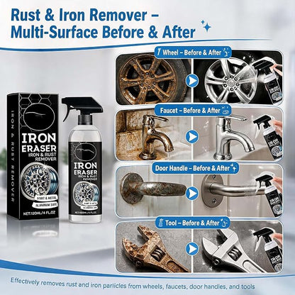🔥 LIMITED-TIME 50% OFF! 🚗 Iron & Rust Remover Spray – Restore a Clean, Brilliant Shine ✨