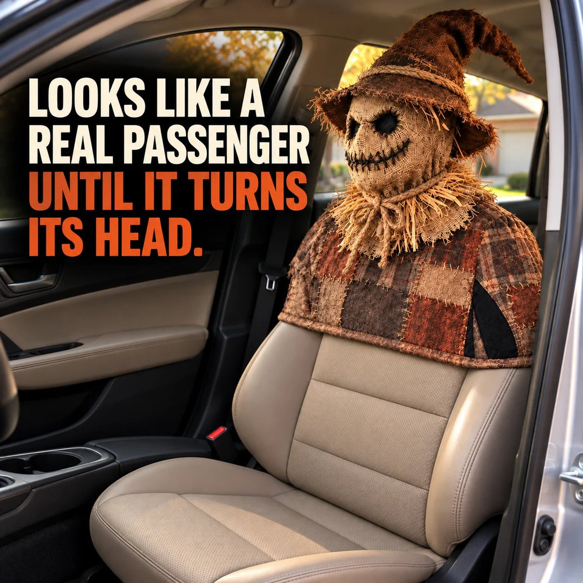 💀Rotating Head Halloween Prank Decoration