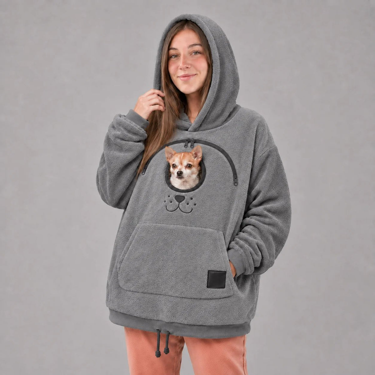 ❤️ 50% OFF Fleece Pet Cuddle Pouch – Their New Favorite Cozy Spot 🐾