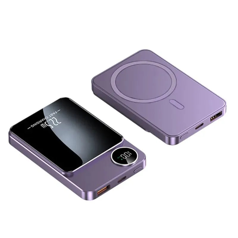 ⚡ 49% OFF 10,000mAh Magnetic Wireless Power Bank 🧲 22.5W Fast Charger