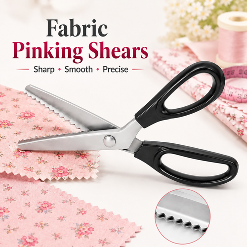 ✂️ 50% OFF Stainless Steel Zig Zag Scissors 🔥 Clean Decorative Cuts for DIY Crafts