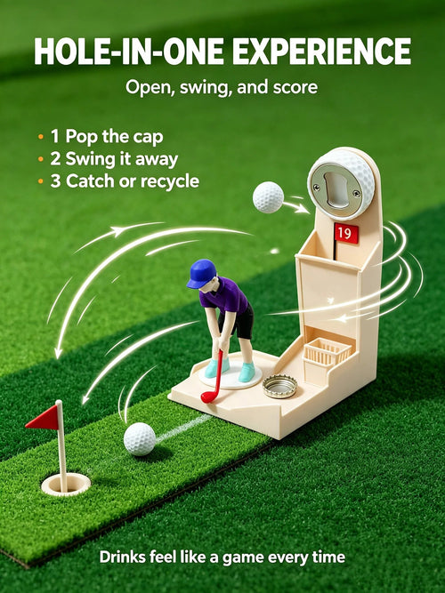 🎉 Novelty Golf Bottle Opener