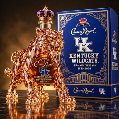 🥃 GO ’CATS! 145th Anniversary Whiskey Bottle — Cheers to 145 Years! 🎉