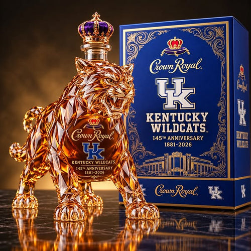 🥃 GO ’CATS! 145th Anniversary Whiskey Bottle — Cheers to 145 Years! 🎉