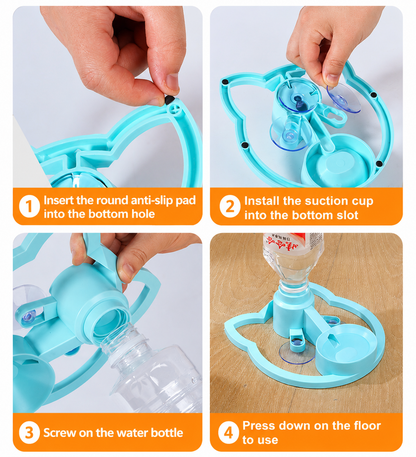 🐱 Automatic Cat Water Dispenser | Self-Refilling No-Power Pet Water Bowl for Fresh Hydration