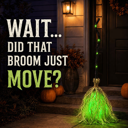 🔥Last Day 50% OFF🧹 Halloween Magic Moving Witch Broom