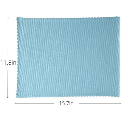 ✨ 50% OFF 10PCS Fish Scale Cleaning Cloth — No Streaks, Less Lint & Powerful Absorption