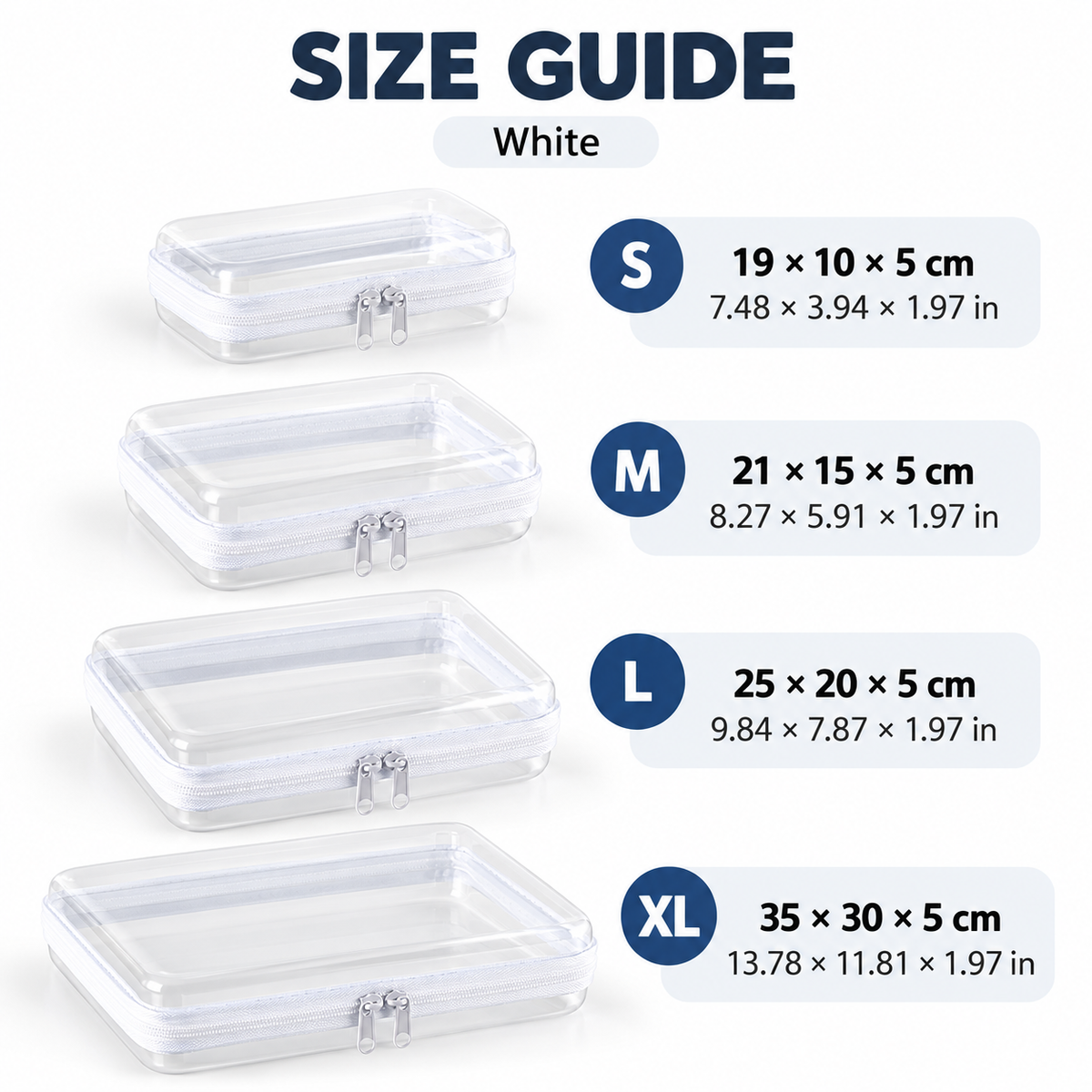 🔥 50% OFF Clear Stackable Storage Bags – See It. Store It. Find It Fast
