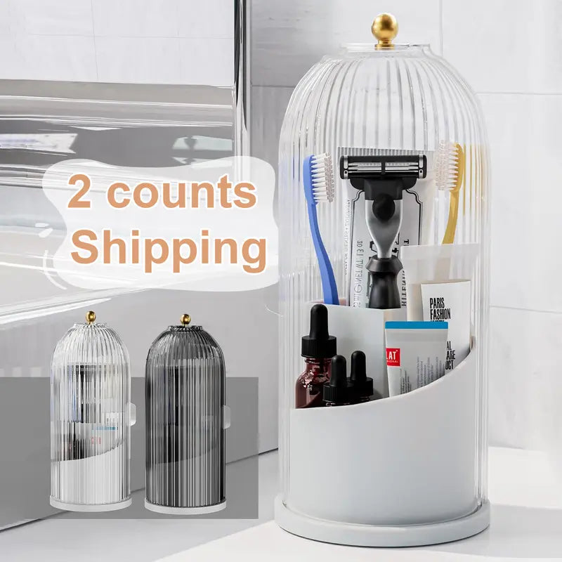 🔥 LIMITED-TIME 49% OFF ✨ 360° Rotating Dustproof Beauty Organizer