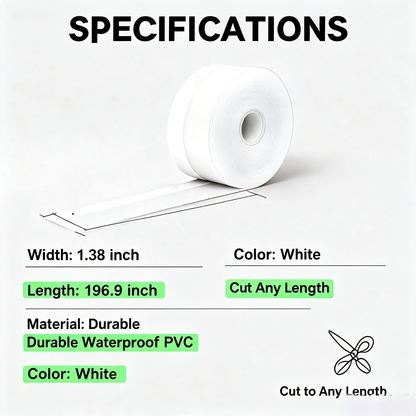 🔥 50% OFF 2 Pack-Transparent Door & Window Sealing Strip 🏠 Helps Block Drafts, Dust & Bugs