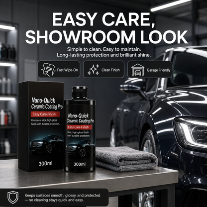 🔥 49% OFF✨ Nano-Quick Ceramic Coating Pro – High-Gloss Water-Repellent Car Paint Coating