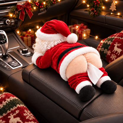 🎅unny Santa Butt Tissue Box – Pull a Tissue, Get a Laugh 😂