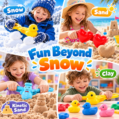 ☃️ Make Snow Days More Fun – Easy Snowball Makers for Kids, Families & Friends