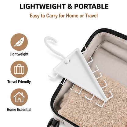 🔥 50% OFF 3 Pack-Smart Triangle Closet Organizer Hanger – Save Space & Hang More Clothes Easily